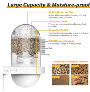 Visual Fish Feeder O-1 – Smart Feeding with Built-in HD Camera