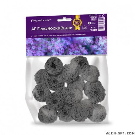 AF Frags Rocks Black (x24)